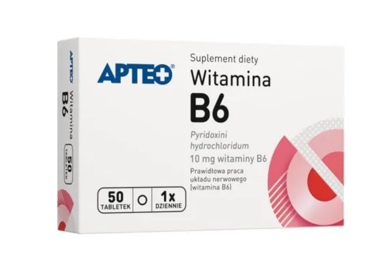 Witamina B6 APTEO, 50 tabletek
