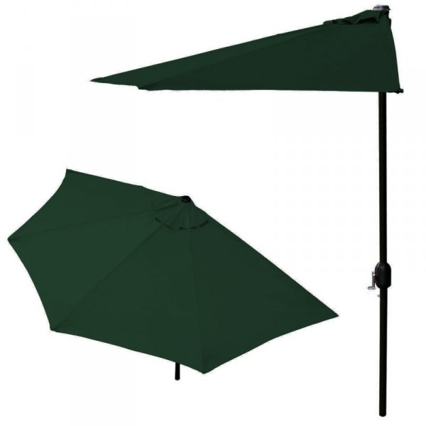 Parasol ogrodowy na taras - zielony-