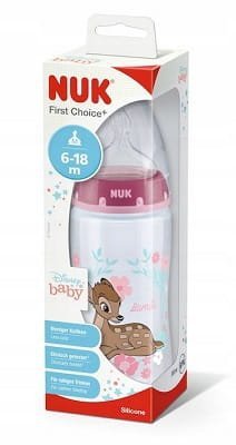 Nuk Butelka First Choice+ 6-18m Disney Bambi 300 ml