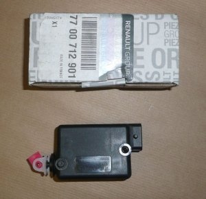 Original  Vérin de verrouillage central du coffre Renault 19, 21, 25, Renault Clio II 01, Renault Espace 92-96, Renault Kangoo, 