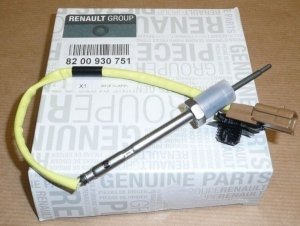 Capteur de température des gaz d'échappement Nissan Renault 2.0 2.3 dci cdti 1511700Q0A, 8200930751