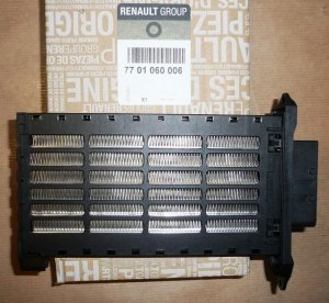 Original  Support de soufflerie Dacia Duster Renault Twingo II ,  7701060006