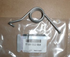 Original  Ressort de serrage Renault Trafic II arrière gauche ,  7701052564