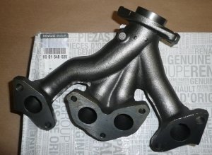 Original  Collecteur d'échappement Renault Clio II 1.4/1.6 Renault Kangoo I,II,Mégane,Scénic,19,Dacia Dokker,Logan I,II,Sandero