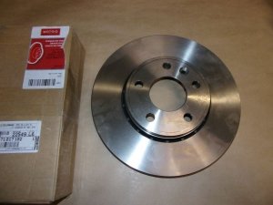 Original  Disque de frein Renault Trafic II avant 1 pièce ventilé , 8671017102