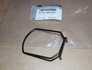 Original  Clip de conduits d'air Renault Trafic II 2.0 dCi ,  7701066087