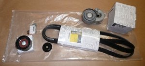 Original Kit de courroie multi-axes 6PK1792 Renault Laguna 2 Master 2 Trafic 2 , 117200713R
