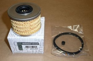 Original  Filtre à carburant Renault Clio, Renault Kangoo, Renault Scénic 1.9d ,  7701043620