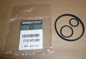 Jeu de joints d'origine Renault refroidisseur d'huile Clio Mégane Scénic Twingo 1.5 dci, 7701473629