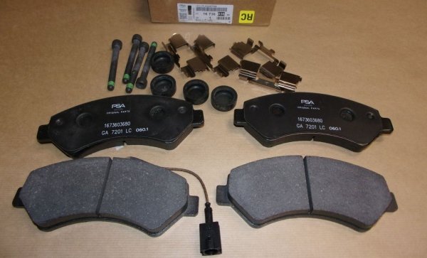Original  Plaquettes de frein Citroën Jumper, Peugeot Boxer 06|} avant ,  1673603680