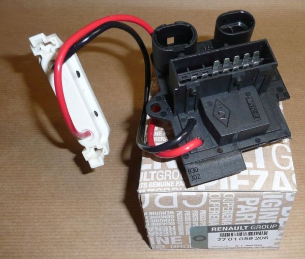 Original  Régulateur de ventilateur Renault Clio II, Renault Kangoo ,  7701059206
