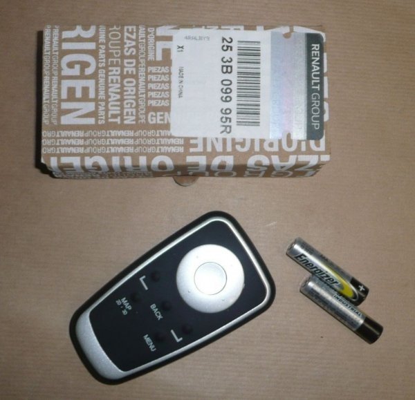 Télécommande d'origine TomTom Renault Scenic III Koleos Mégane 08-/Master 10-, 253B09995R