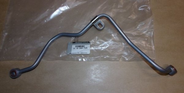 Conduite d'huile d'origine pour turbocompresseur Renault Trafic II III Opel Vivaro B 1.6 dCi CDTi, 151926975R