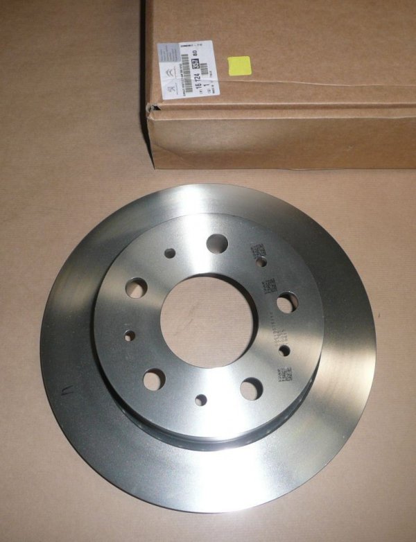 DISQUE de frein Citroën Jumper 3 AVANT ,  1612435780