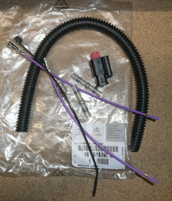 Original Câble électrique pour le filtre à carburant 190442 1904.42 , 1615102580