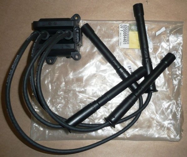 Original bobine d'allumage RENAULT Kangoo Clio Twingo 1.2 16V , 8200084401