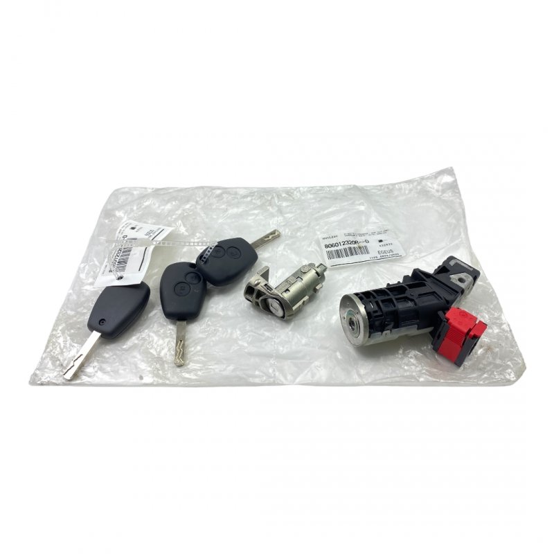 Original Contacteur de démarrage , 3 clés, barillet de serrure Trafic III Master III Kangoo II Clio III , 806012320R