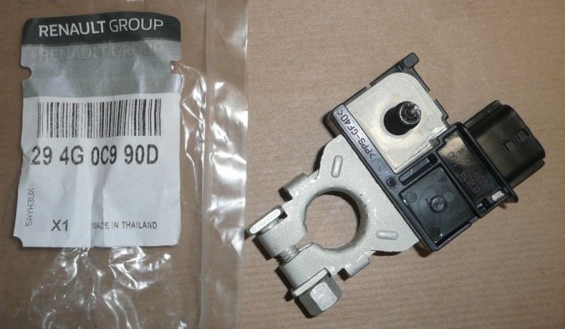 Borne de batterie supérieure capteur de masse pour Renault Kadjar Megane IV 250820605R, 250820605R