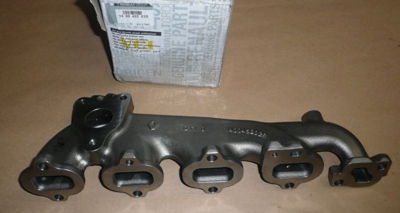 Collecteur d'échappement Renault Trafic III 1.6DCI, 140045202R, 