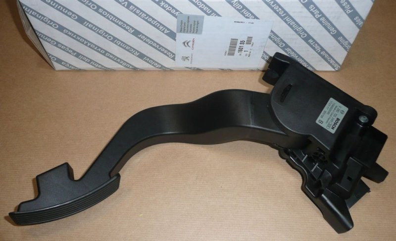 Pédale d'accélérateur Citroën Jumper III, Peugeot Boxer III 06-11, 1601.S5, 1601S5