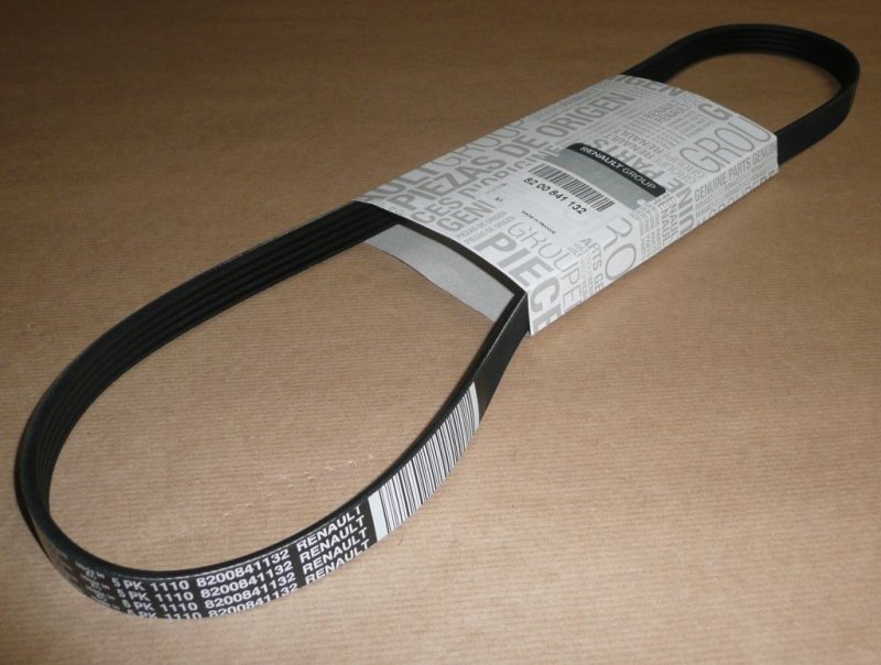 Original  Courroie trapézoïdale 5PK1110 , 8200841132