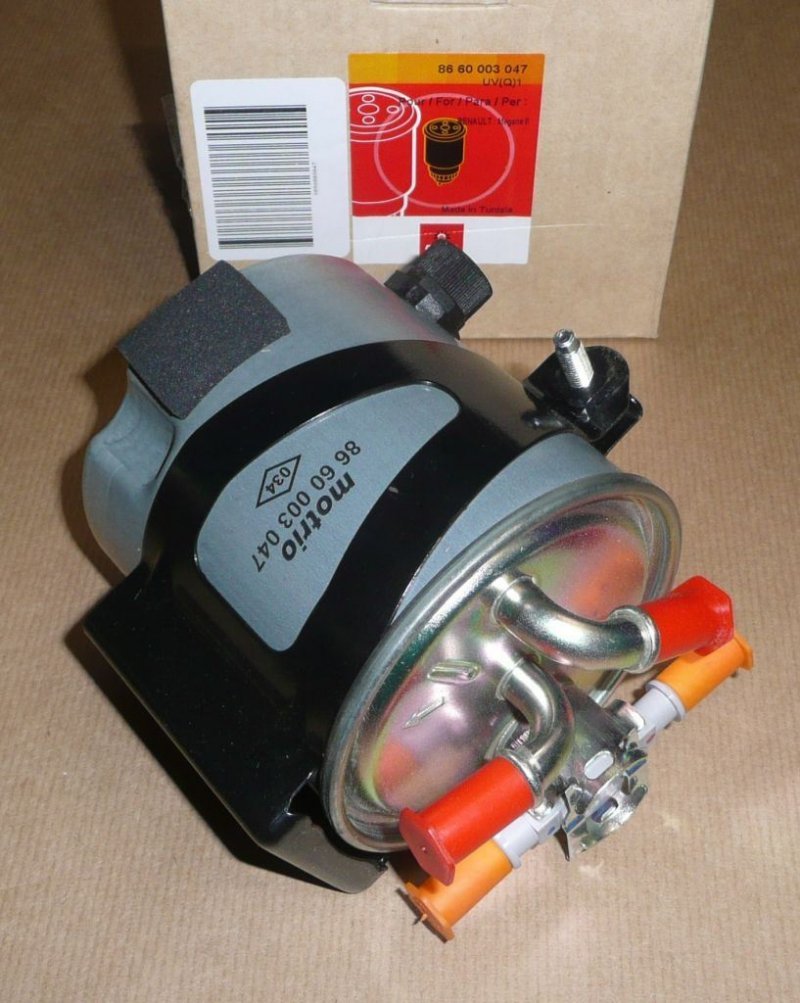Original  Filtre à carburant avec boîtier Renault Megane II 1.5/2.0DCI Renault Scenic II, Grand Scenic II , 8660003047
