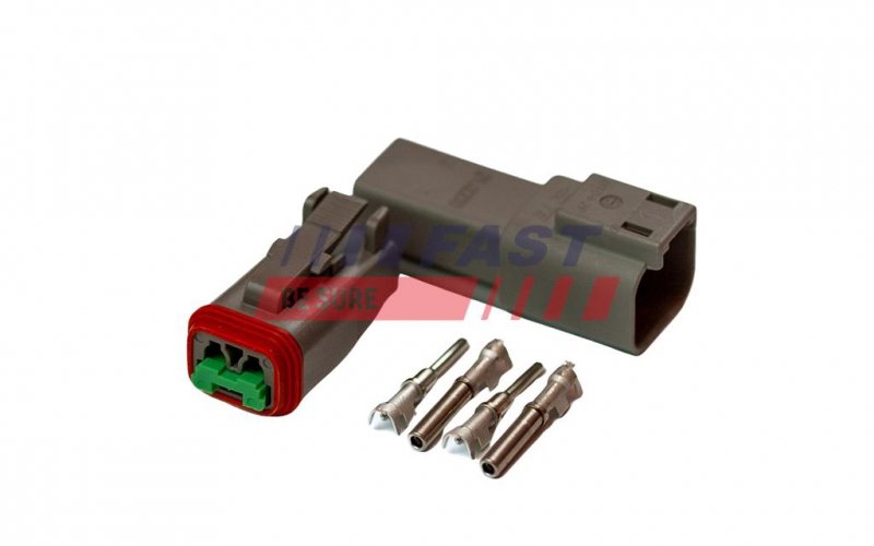 RELAIS INDUSTRIEL - MASCULIN + FÉMININ DEUTSCH DT 2- PIN ETNE