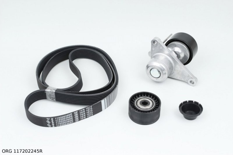 Original  TENDEUR DE COURROIE Renault 2.3DCI MASTER 13- COMPLET 7PK1673., 117202245R