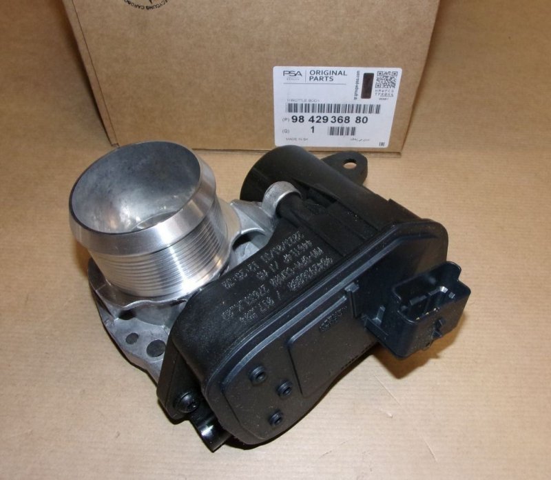 Corps de papillon Citroën C3, Citroën C4, Peugeot 208 1.2THP, 9842936880, 9842936880, 