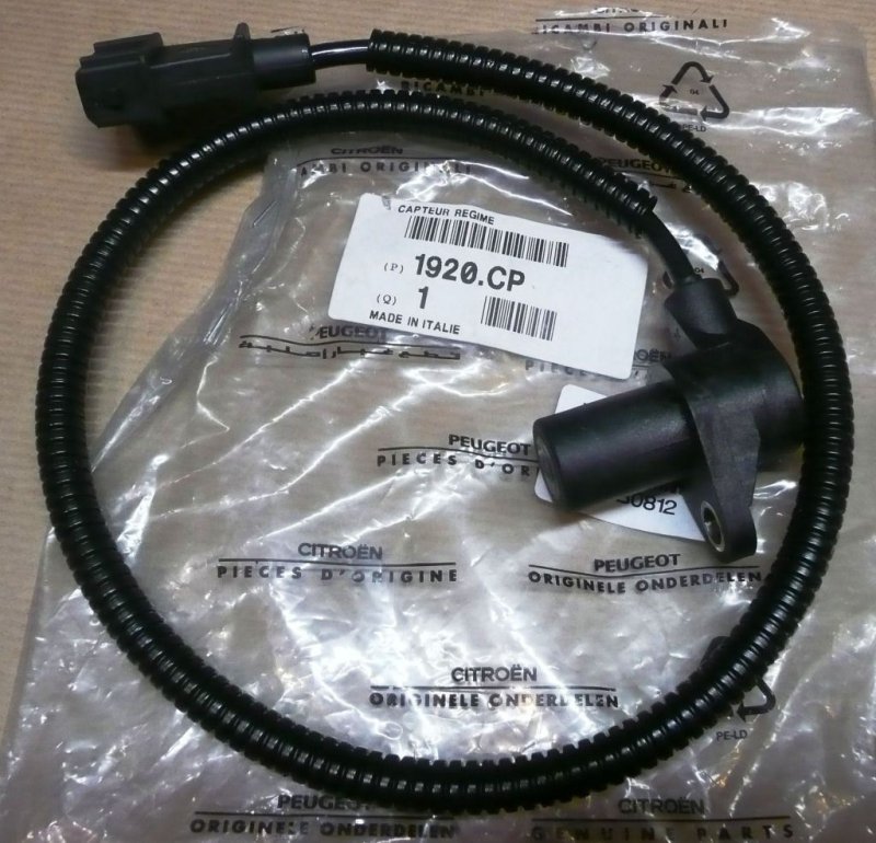 Capteur de position du vilebrequin Citroën Jumper II 2.8TD, 1920.CP, 1920CP