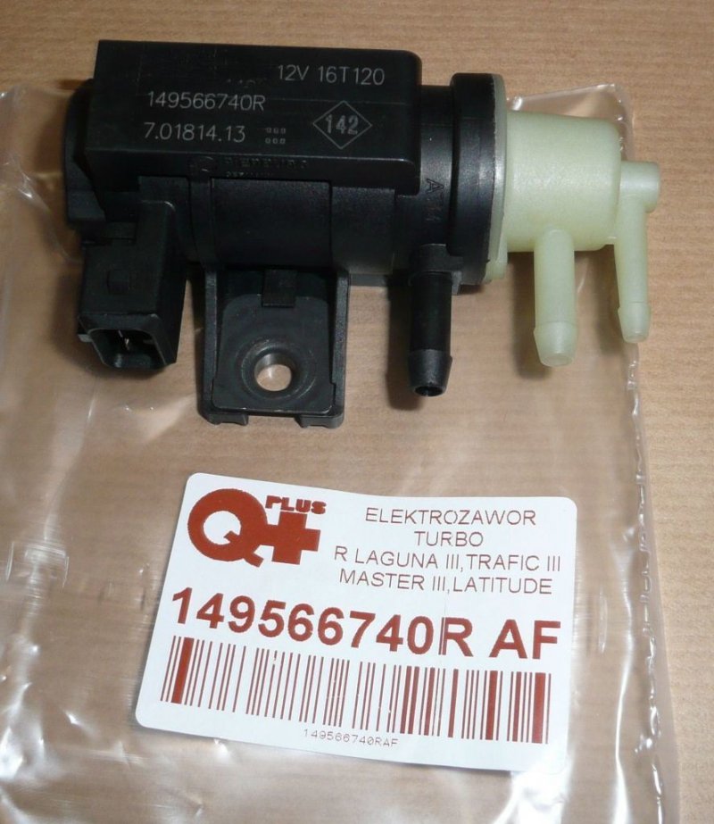Électrovanne turbo Renault Espace IV,V 1.6DCI, 149566740R, 