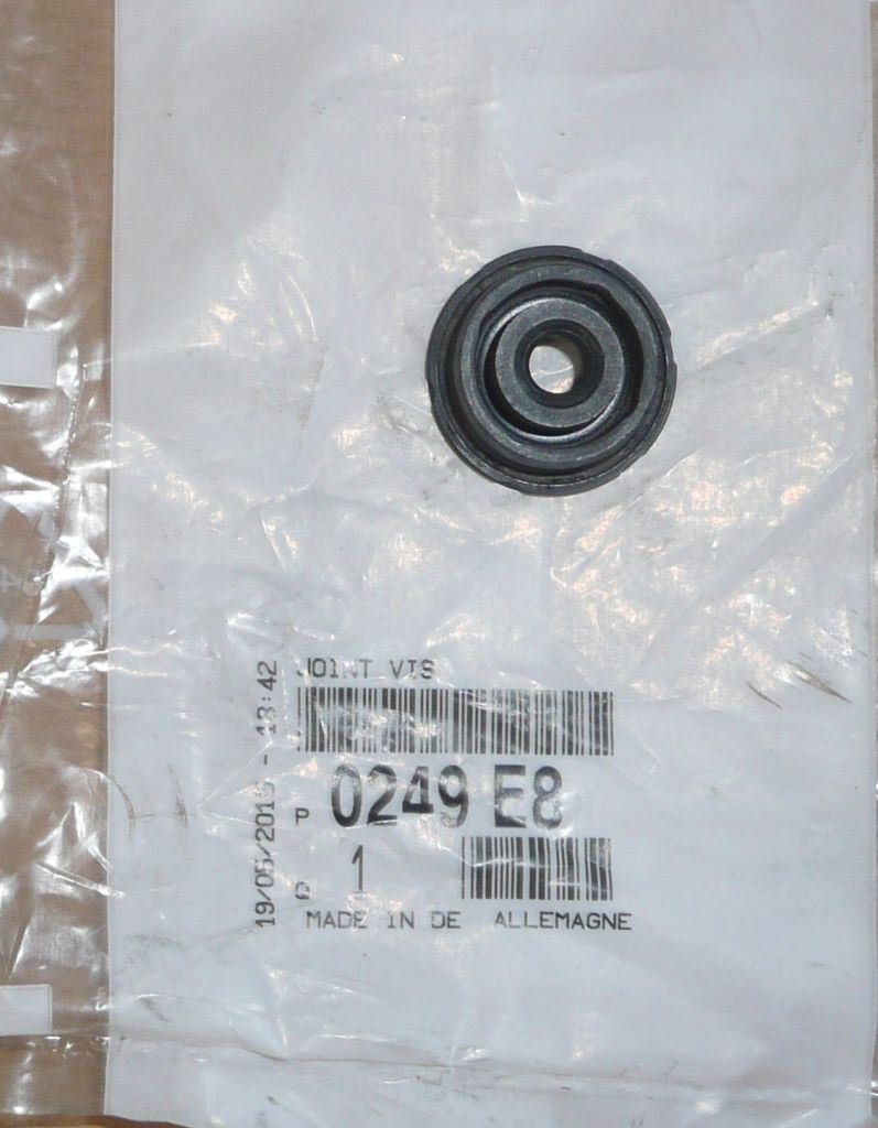 Joint de vis du couvercle de culasse Citroën Jumper III, 0249.E8, 0249E8