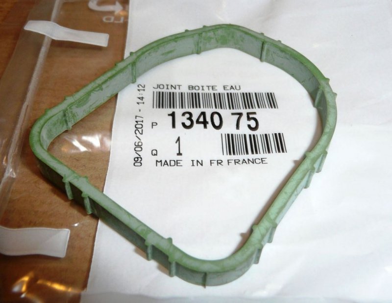 Joint de boîtier de thermostat Citroën C4, Peugeot 307, 1340.75, 134075