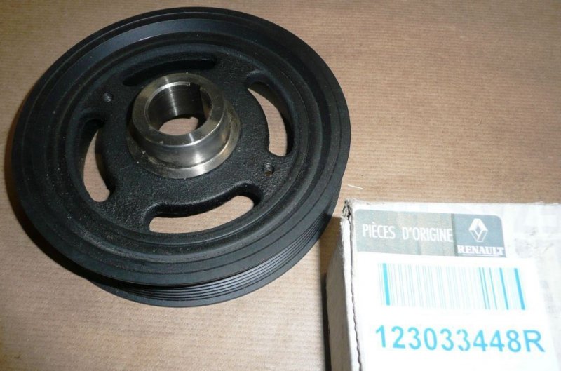 Poulie de vilebrequin Dacia Dokker 1.2 TCE, 123033448R, 