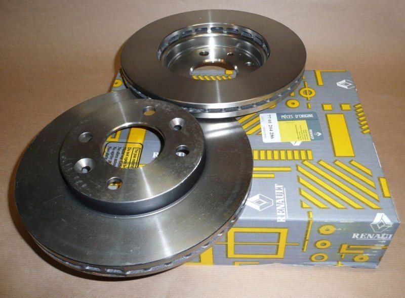 Original  Disque de frein complet Renault Kangoo avant 2 pièces ventilées Renault Clio II, Renault Thalia ,  7701204286