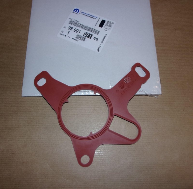  Joint de pompe à vide Peugeot 5008 2.0 HDI, 9800157180, 9800157180, 