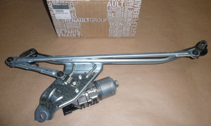 Original  Mécanisme d'essuie-glace Dacia Logan avant Dacia Duster, Dacia Sandero avec moteur , 8200619512