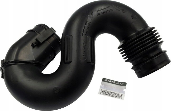 Tuyau de filtre à air d'origine (boîtier de filtre à air) pour Renault Trafic III 1.6DCI BT 14-, 165555514R