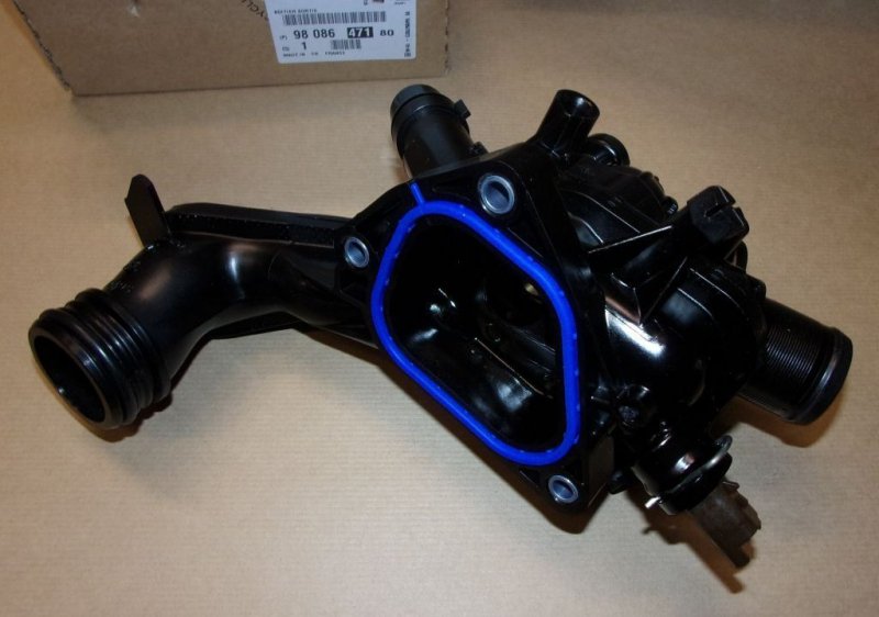 Carter de thermostat Peugeot 208 1.6 VTI, 9808647180, 9808647180, 