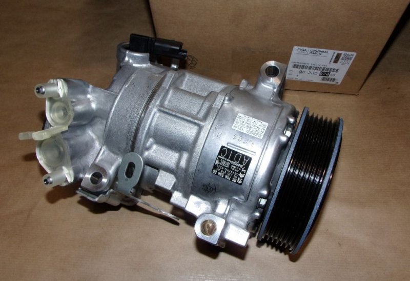 Compresseur de climatisation Peugeot 5008 II, 9823097480, 9823097480, 