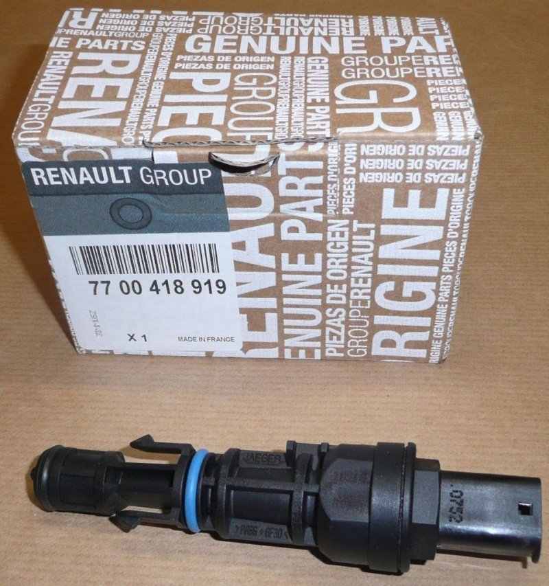 Capteur de vitesse original Renault, capteur de vitesse de tachymètre, 7700414694, 7700418919, 7700840042