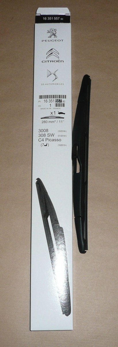 Balai d'essuie-glace Citroën C4 Picasso II  ,  1635155780