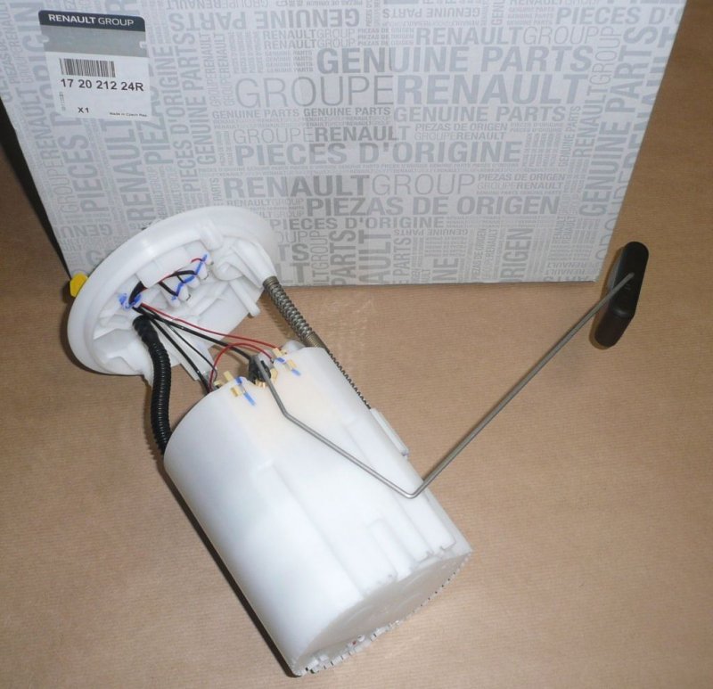 Pompe à carburant complète Renault Megane III 1.2TCE, 172021224R, 