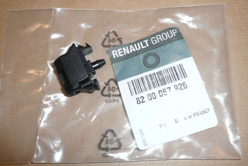 Original  Embout de pulvérisateur Renault Espace IV , 8200067926