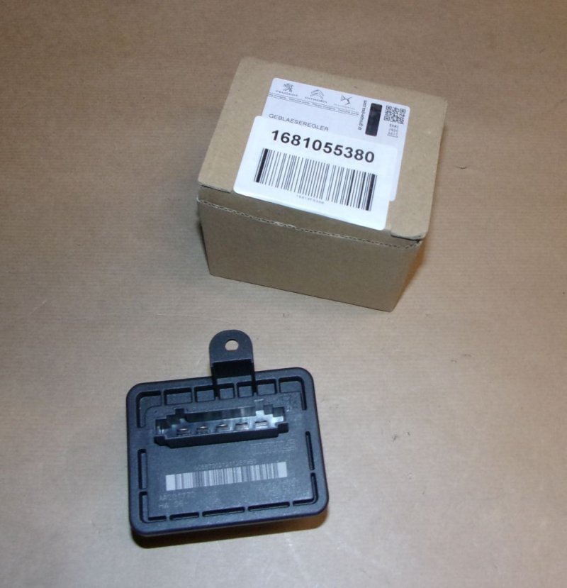  Original Résistance de soufflerie Peugeot 208, 2008 , 1681055380 , 9833380880