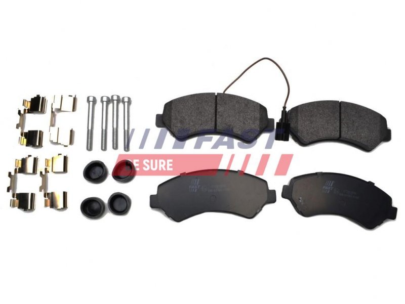 PLAQUETTES DE FREIN FIAT DUCATO 06> AVANT CAPTEUR 20Q SPRING 74MM