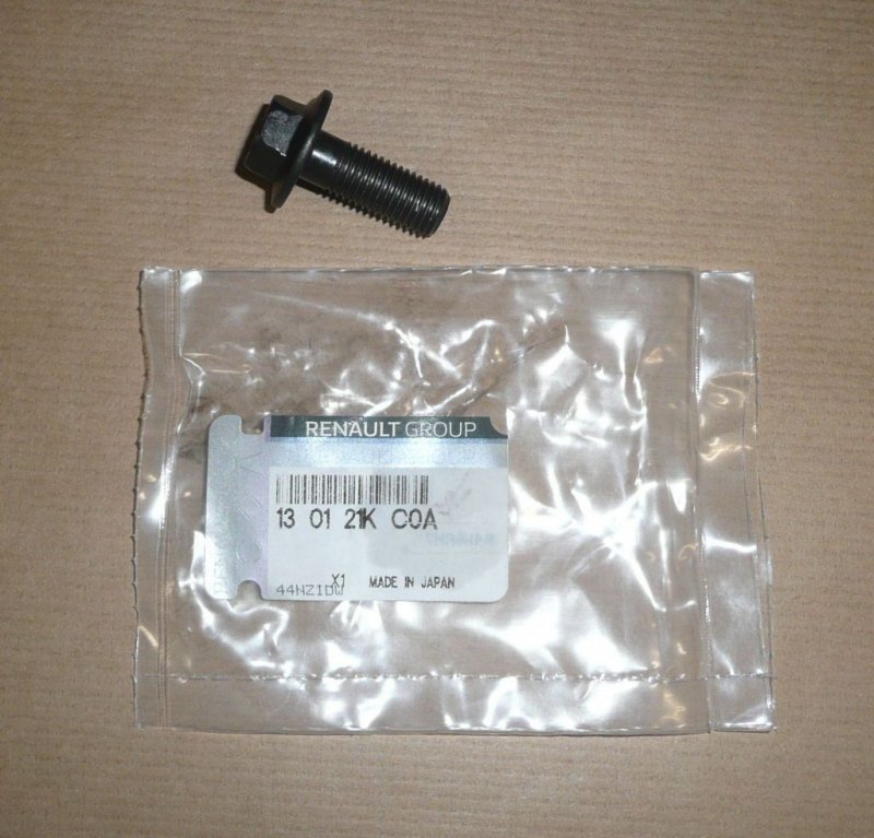 Boulon d'arbre à cames Renault Megane III 1.2TCE, 130121KC0A, 