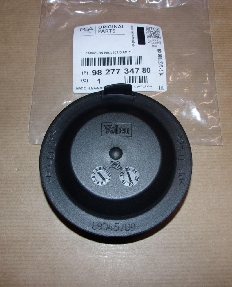 Cache de phare Citroën Berlingo III, 9827734780, 9827734780,