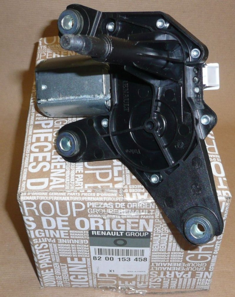 Original  Moteur d'essuie-glace Renault Megane II Break arrière Grand Scenic II , 8200153458