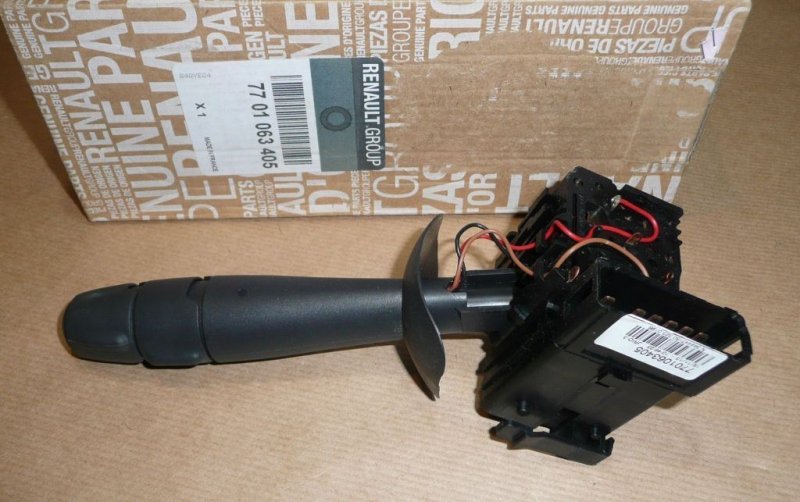Original  Commutateur de lumières Renault Twingo II ,  7701063405